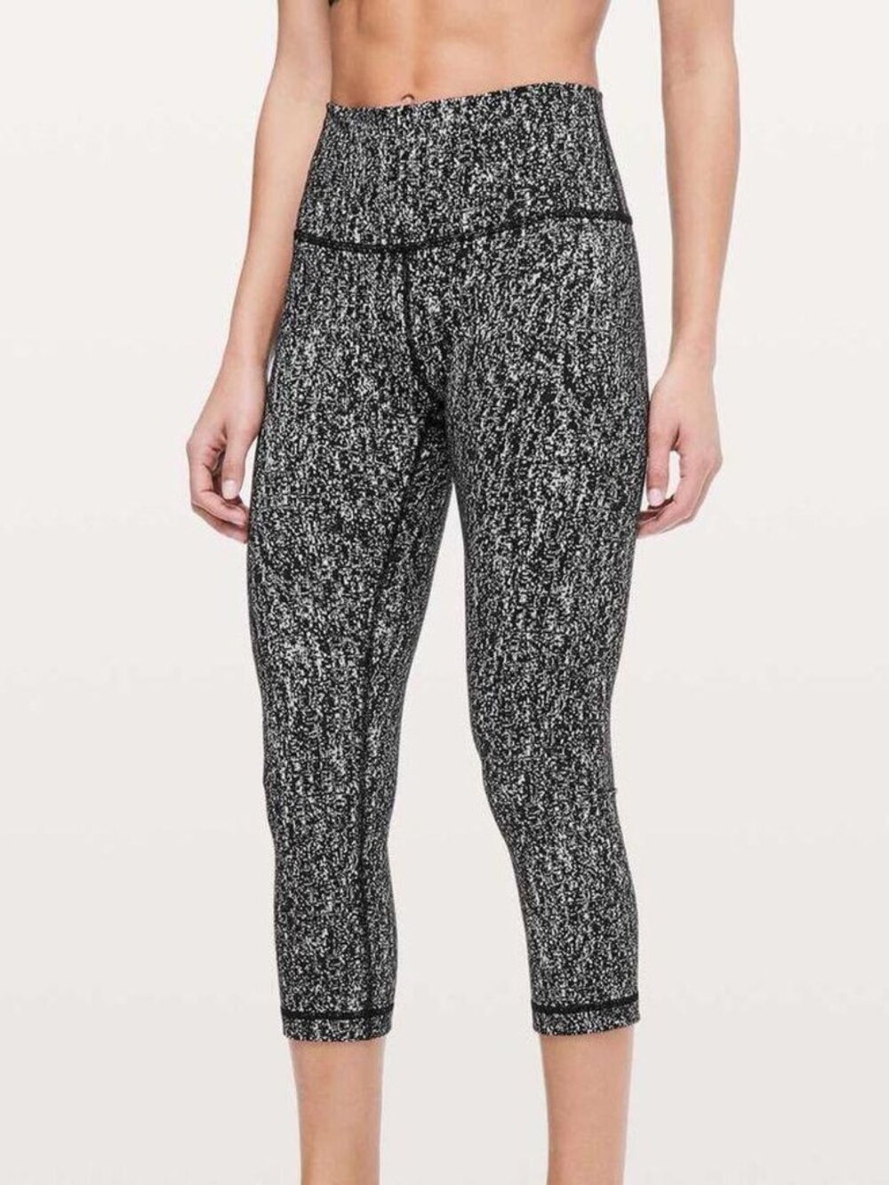 Lululemon Wunder Under High-Rise Crop Leggings | Size 8
